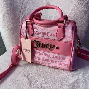 Juicy Couture Pink crossbody satchel Bag